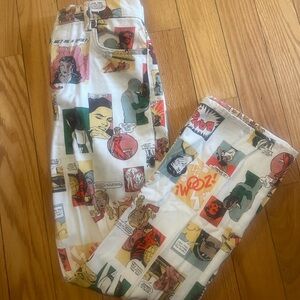 Reformation comic graphic pants